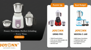 Joyonn 3 (best Mixer grinder in india)