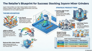 Read more about the article Best Mixer Grinder in India: A Complete B2B Guide for Retailers & Bulk Buyers