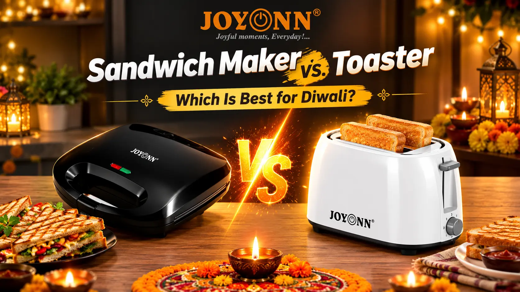 You are currently viewing Sandwich Maker vs Toaster: Which Is Best for Diwali?